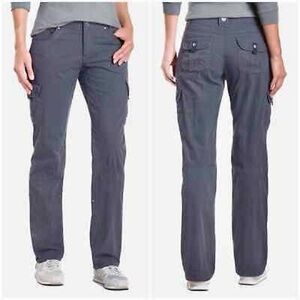 Kuhl Women's Legendary Gray Straight-Leg Utility Pants